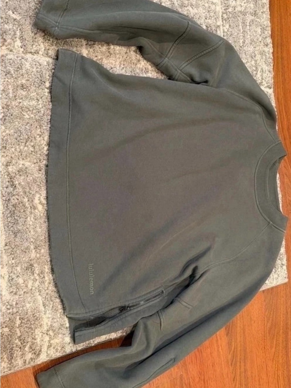 lululemon athletica Men's Crewneck Sweater — Slate Green